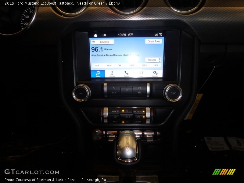 Need For Green / Ebony 2019 Ford Mustang EcoBoost Fastback