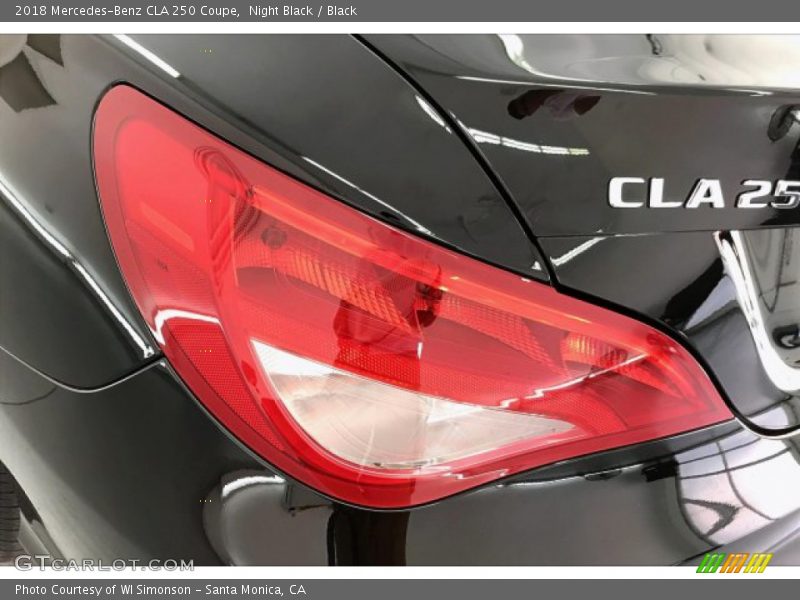 Night Black / Black 2018 Mercedes-Benz CLA 250 Coupe