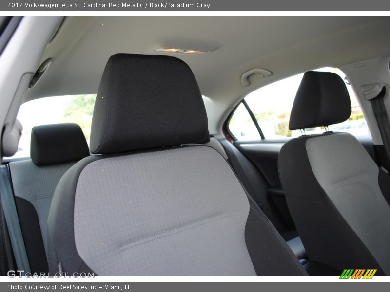 Cardinal Red Metallic / Black/Palladium Gray 2017 Volkswagen Jetta S