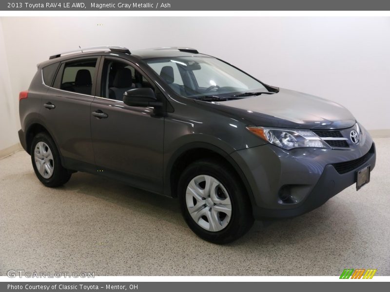 Magnetic Gray Metallic / Ash 2013 Toyota RAV4 LE AWD