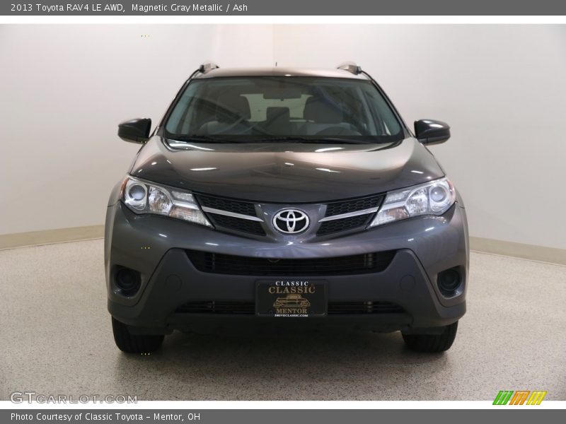Magnetic Gray Metallic / Ash 2013 Toyota RAV4 LE AWD