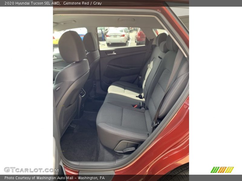 Rear Seat of 2020 Tucson SEL AWD