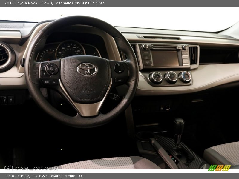Magnetic Gray Metallic / Ash 2013 Toyota RAV4 LE AWD