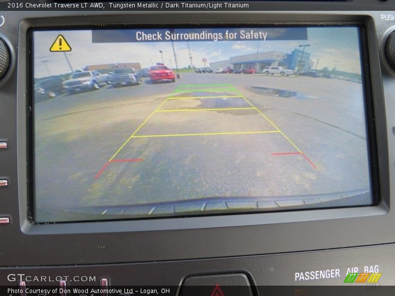 Tungsten Metallic / Dark Titanium/Light Titanium 2016 Chevrolet Traverse LT AWD