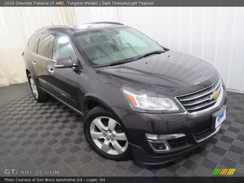 Tungsten Metallic / Dark Titanium/Light Titanium 2016 Chevrolet Traverse LT AWD