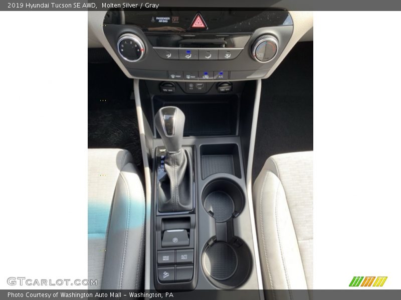 Molten Silver / Gray 2019 Hyundai Tucson SE AWD