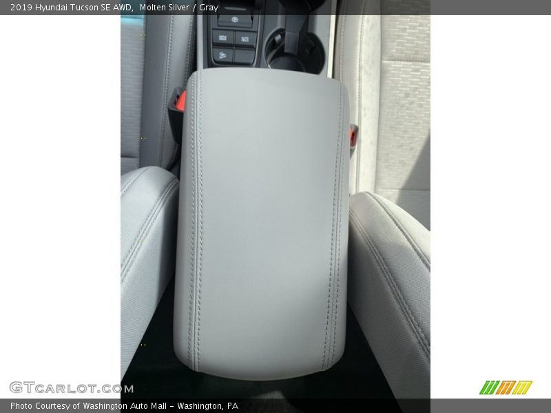 Molten Silver / Gray 2019 Hyundai Tucson SE AWD