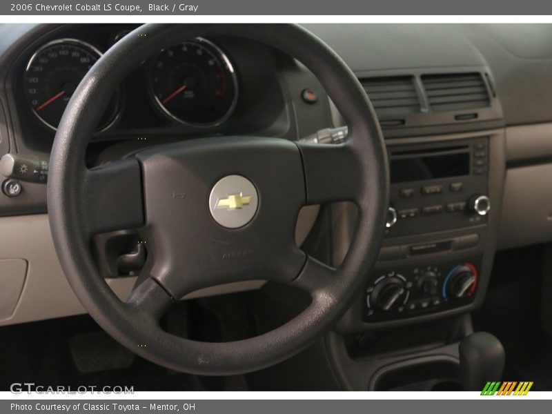 Black / Gray 2006 Chevrolet Cobalt LS Coupe