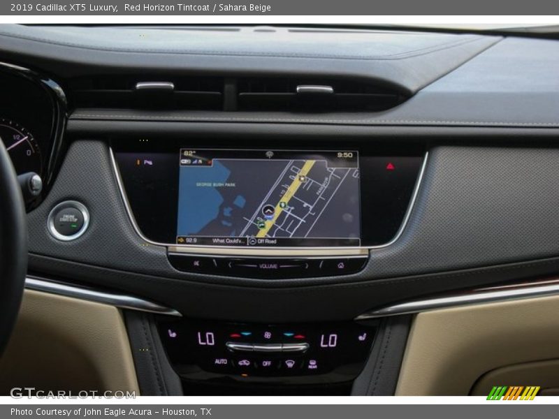 Red Horizon Tintcoat / Sahara Beige 2019 Cadillac XT5 Luxury