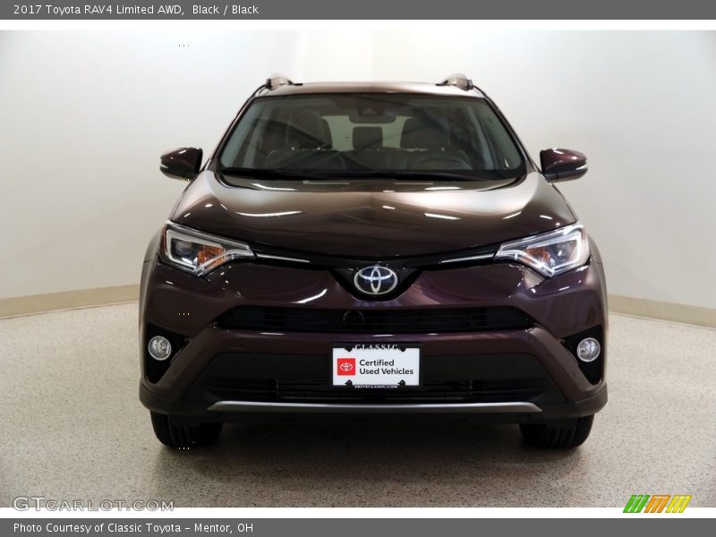 Black / Black 2017 Toyota RAV4 Limited AWD