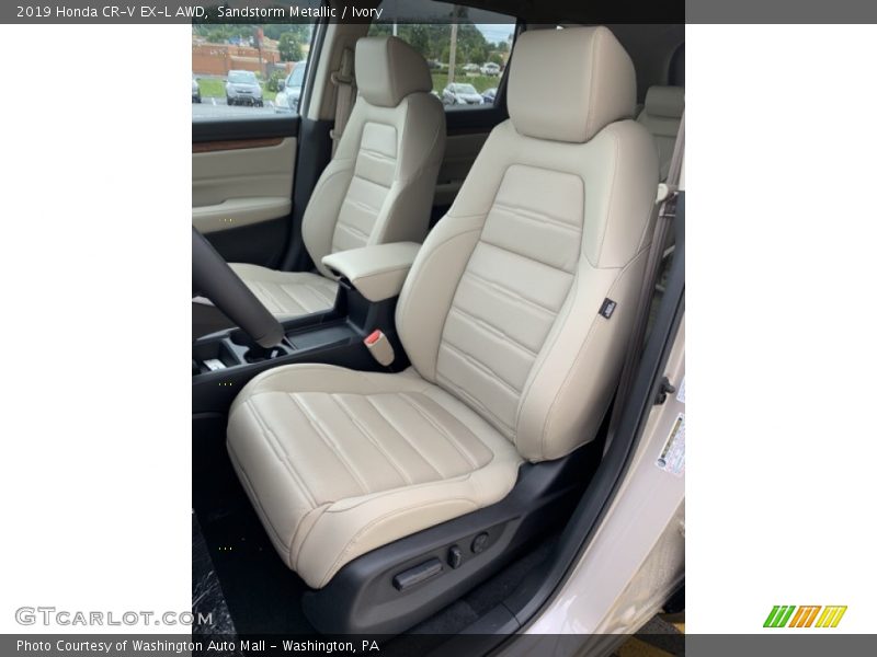 Sandstorm Metallic / Ivory 2019 Honda CR-V EX-L AWD