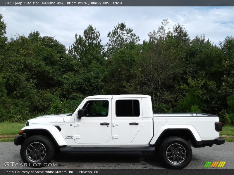 Bright White / Black/Dark Saddle 2020 Jeep Gladiator Overland 4x4
