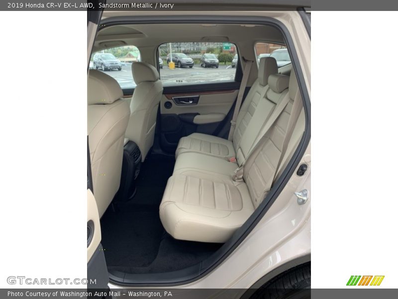 Sandstorm Metallic / Ivory 2019 Honda CR-V EX-L AWD