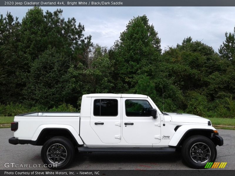 Bright White / Black/Dark Saddle 2020 Jeep Gladiator Overland 4x4