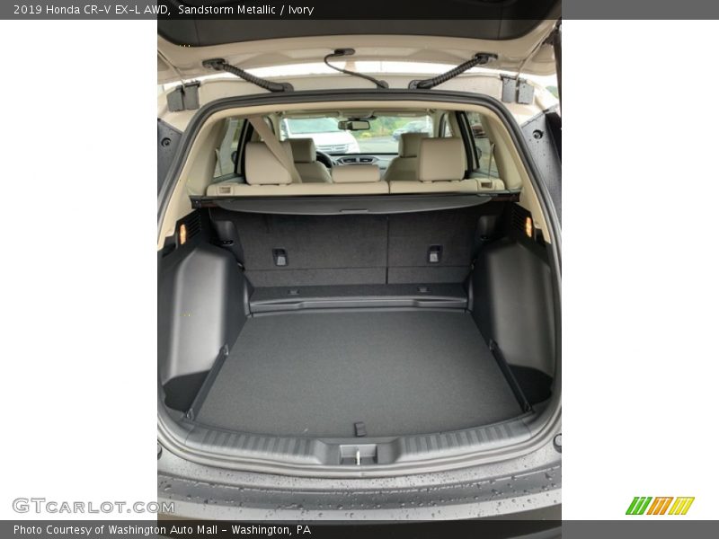Sandstorm Metallic / Ivory 2019 Honda CR-V EX-L AWD