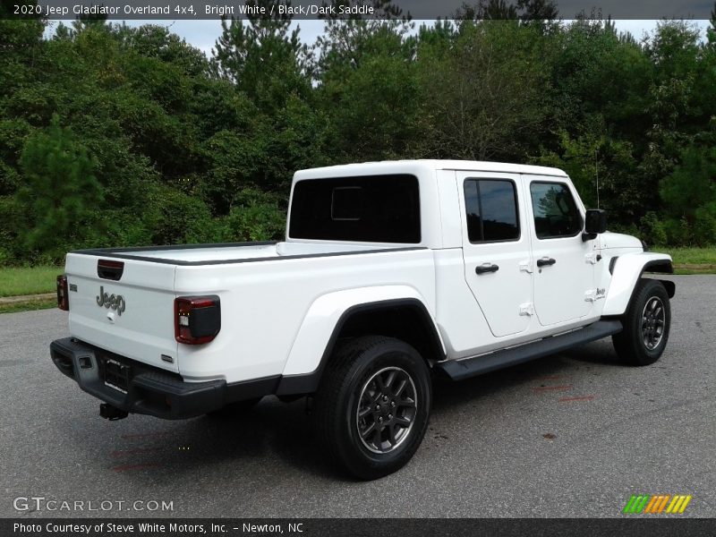 Bright White / Black/Dark Saddle 2020 Jeep Gladiator Overland 4x4