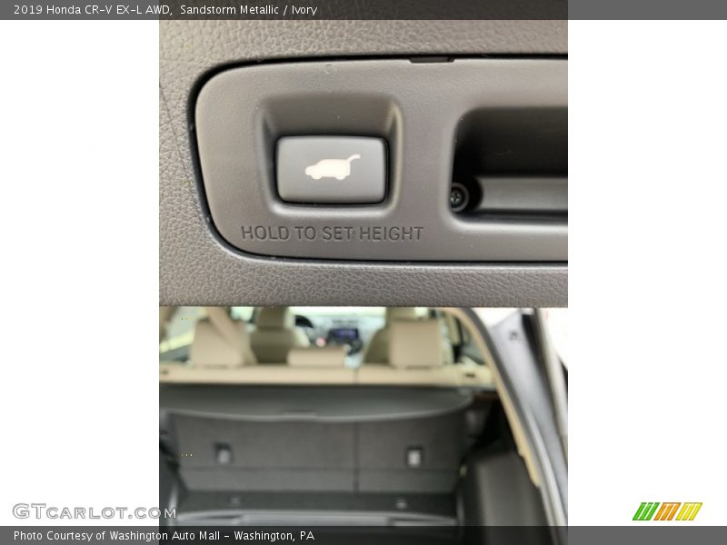 Sandstorm Metallic / Ivory 2019 Honda CR-V EX-L AWD