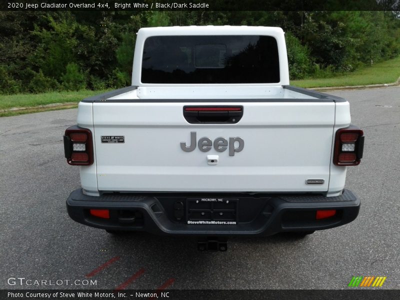 Bright White / Black/Dark Saddle 2020 Jeep Gladiator Overland 4x4