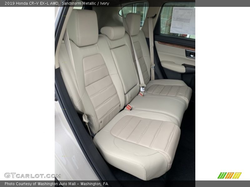 Sandstorm Metallic / Ivory 2019 Honda CR-V EX-L AWD