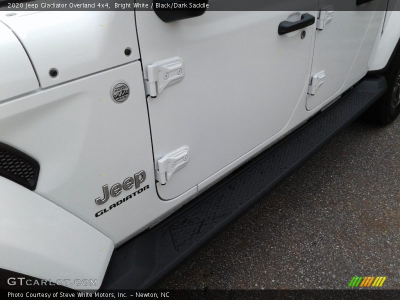 Bright White / Black/Dark Saddle 2020 Jeep Gladiator Overland 4x4