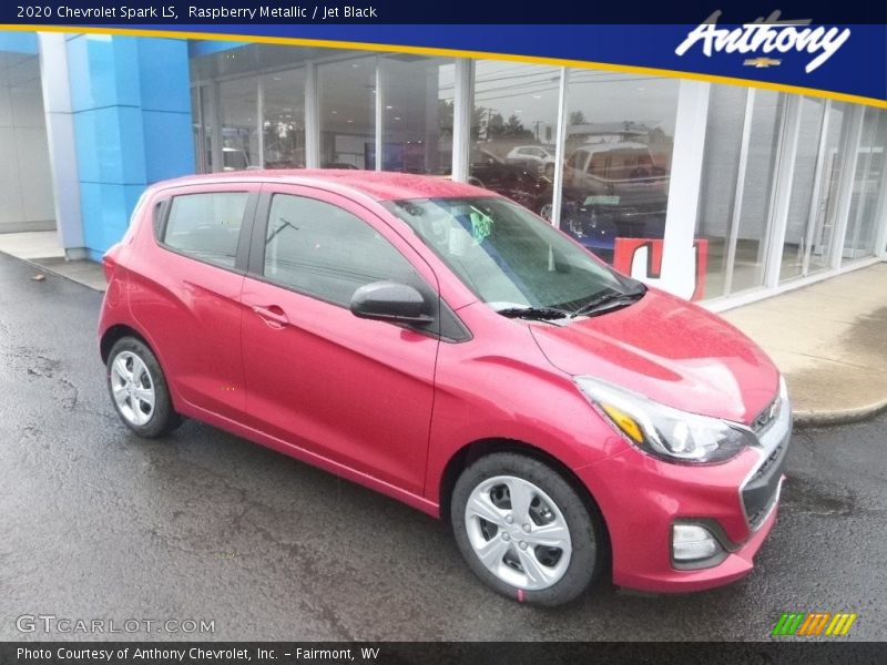 Raspberry Metallic / Jet Black 2020 Chevrolet Spark LS