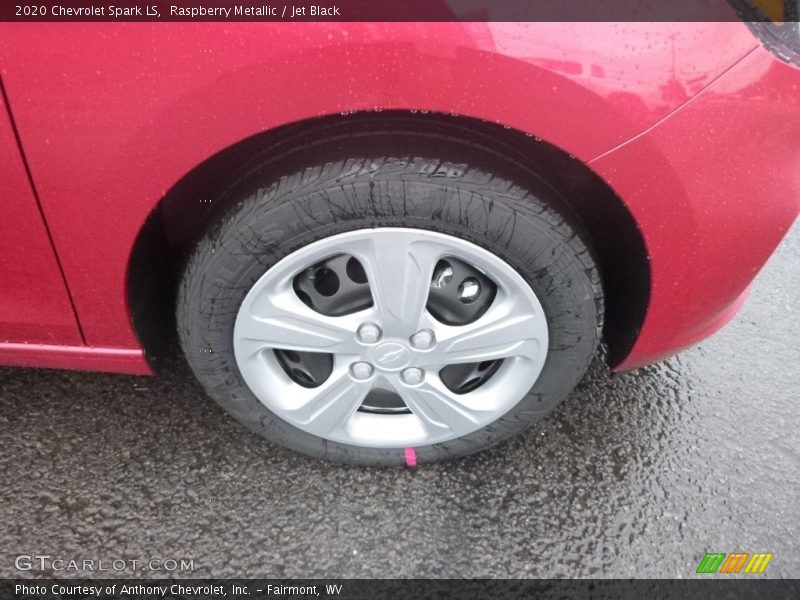 Raspberry Metallic / Jet Black 2020 Chevrolet Spark LS
