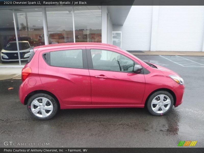 Raspberry Metallic / Jet Black 2020 Chevrolet Spark LS