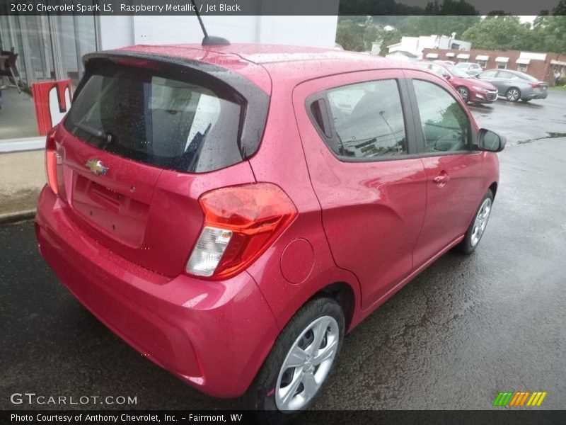 Raspberry Metallic / Jet Black 2020 Chevrolet Spark LS