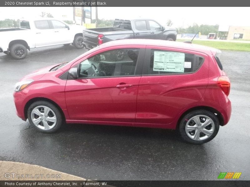 Raspberry Metallic / Jet Black 2020 Chevrolet Spark LS