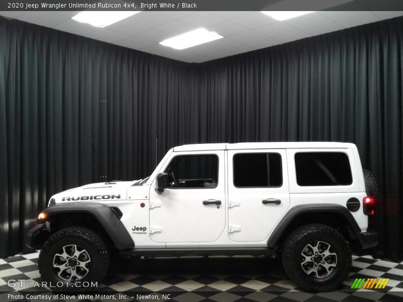Bright White / Black 2020 Jeep Wrangler Unlimited Rubicon 4x4
