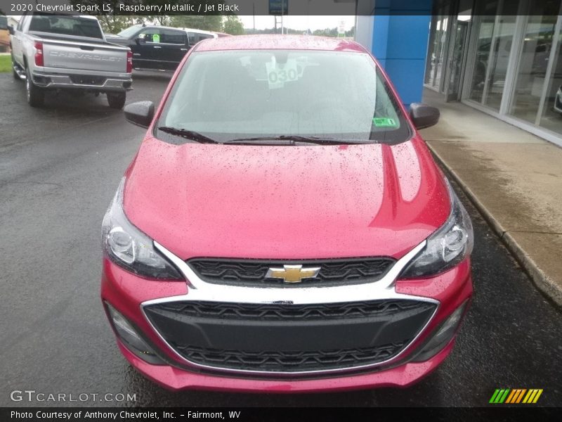 Raspberry Metallic / Jet Black 2020 Chevrolet Spark LS