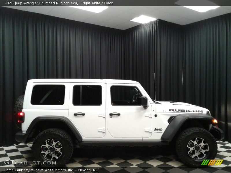 Bright White / Black 2020 Jeep Wrangler Unlimited Rubicon 4x4