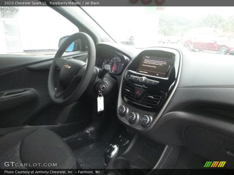Raspberry Metallic / Jet Black 2020 Chevrolet Spark LS