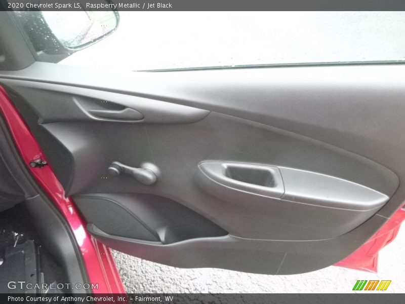 Raspberry Metallic / Jet Black 2020 Chevrolet Spark LS