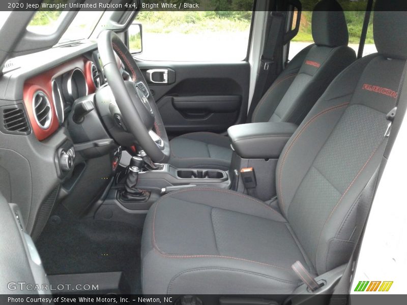 Bright White / Black 2020 Jeep Wrangler Unlimited Rubicon 4x4