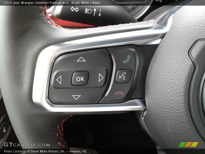 Bright White / Black 2020 Jeep Wrangler Unlimited Rubicon 4x4