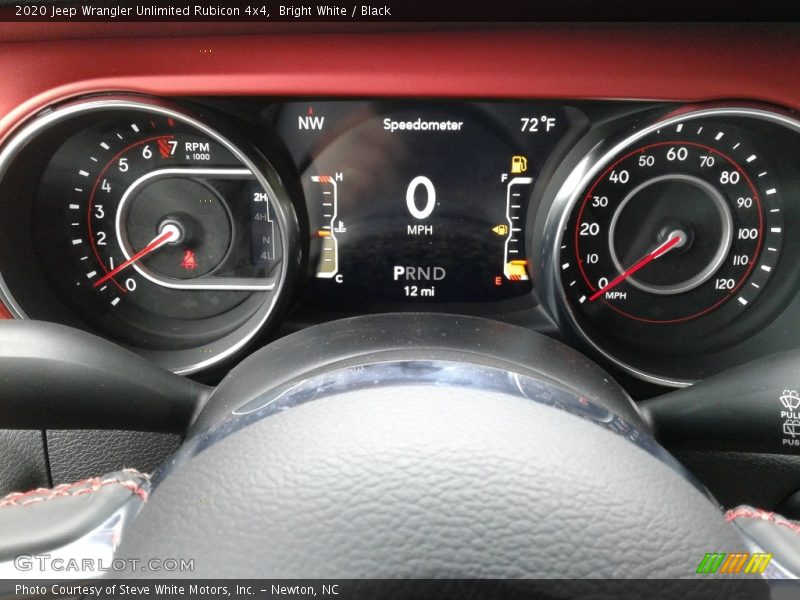 Bright White / Black 2020 Jeep Wrangler Unlimited Rubicon 4x4