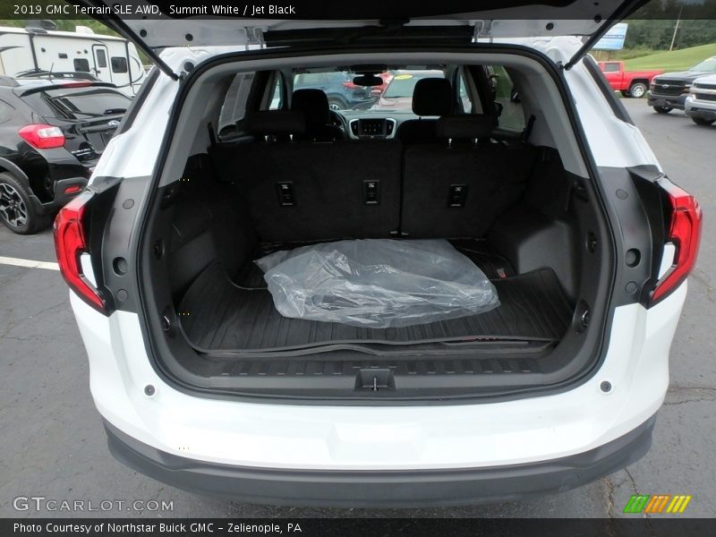 Summit White / Jet Black 2019 GMC Terrain SLE AWD