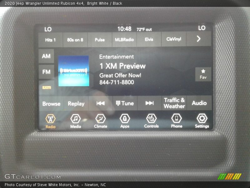 Bright White / Black 2020 Jeep Wrangler Unlimited Rubicon 4x4