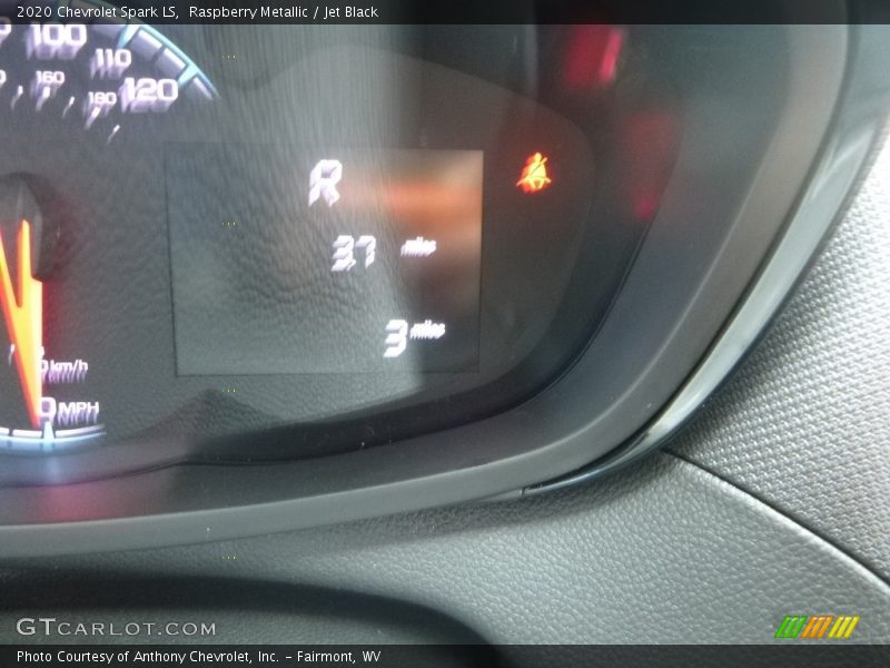 Raspberry Metallic / Jet Black 2020 Chevrolet Spark LS