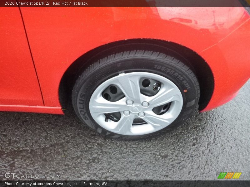 Red Hot / Jet Black 2020 Chevrolet Spark LS