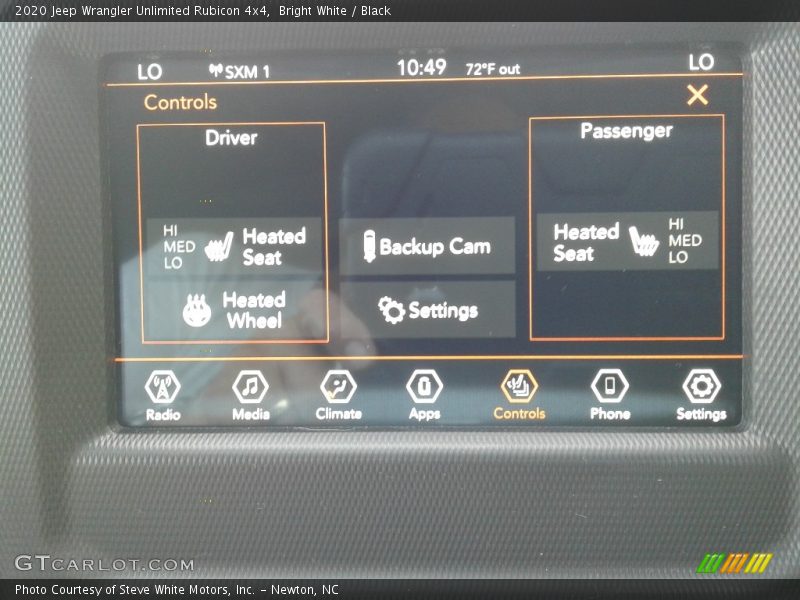 Bright White / Black 2020 Jeep Wrangler Unlimited Rubicon 4x4