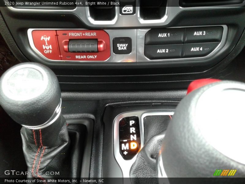 Bright White / Black 2020 Jeep Wrangler Unlimited Rubicon 4x4