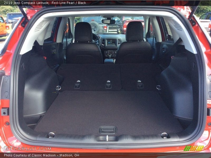 Red-Line Pearl / Black 2019 Jeep Compass Latitude