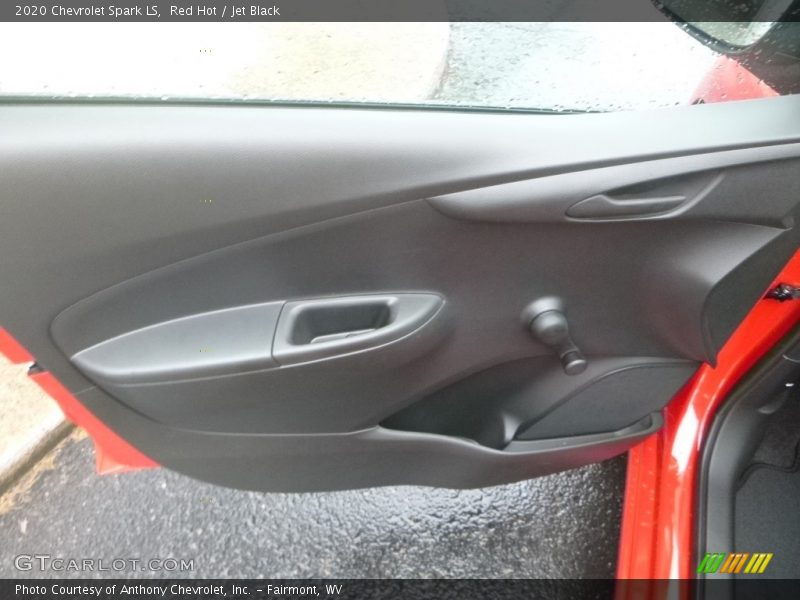Red Hot / Jet Black 2020 Chevrolet Spark LS