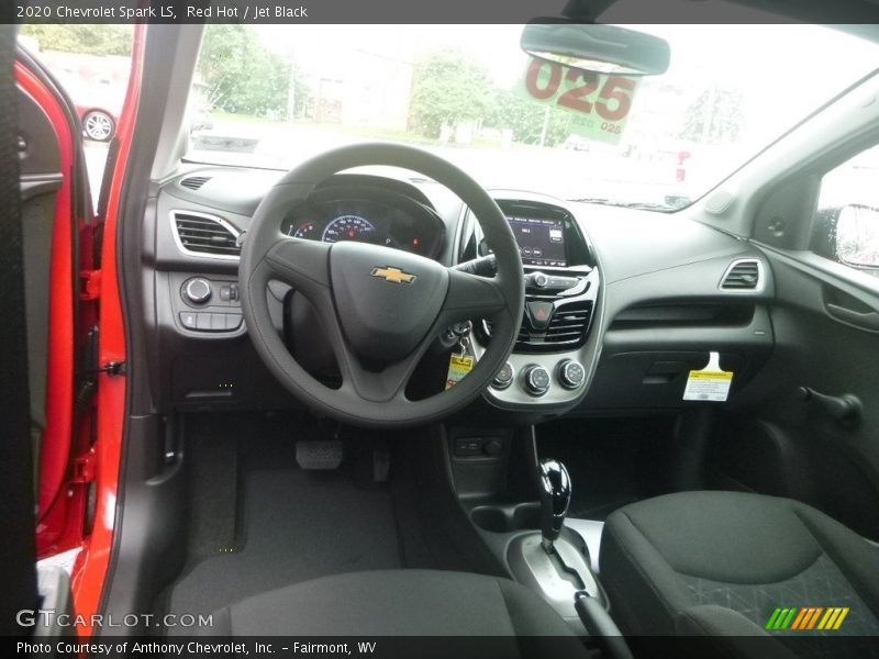 Red Hot / Jet Black 2020 Chevrolet Spark LS