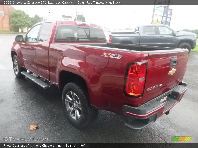 Cajun Red Tintcoat / Jet Black 2020 Chevrolet Colorado Z71 Extended Cab 4x4