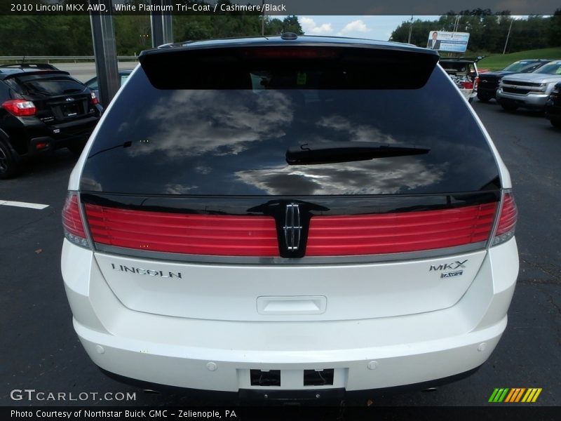 White Platinum Tri-Coat / Cashmere/Black 2010 Lincoln MKX AWD