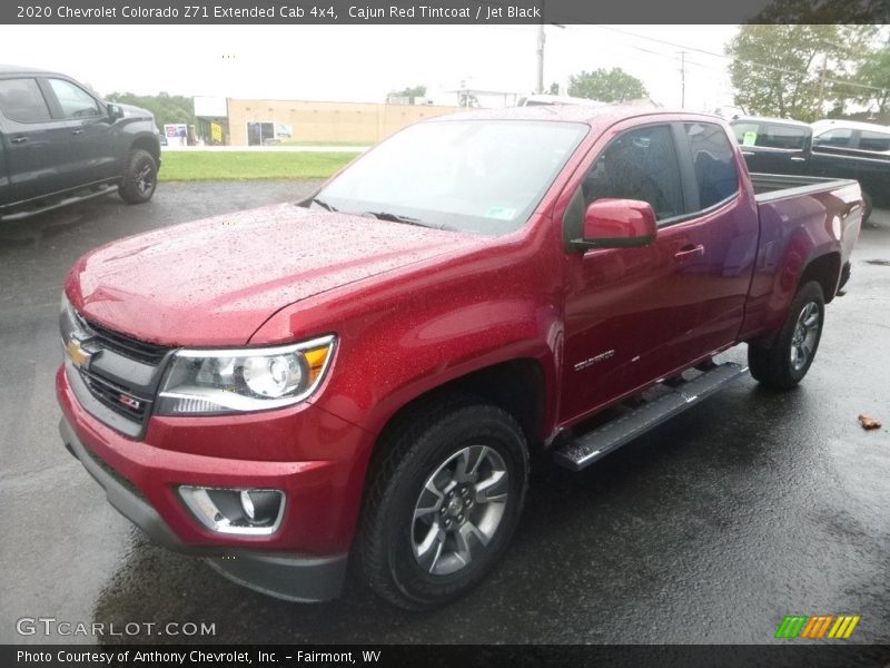 Cajun Red Tintcoat / Jet Black 2020 Chevrolet Colorado Z71 Extended Cab 4x4