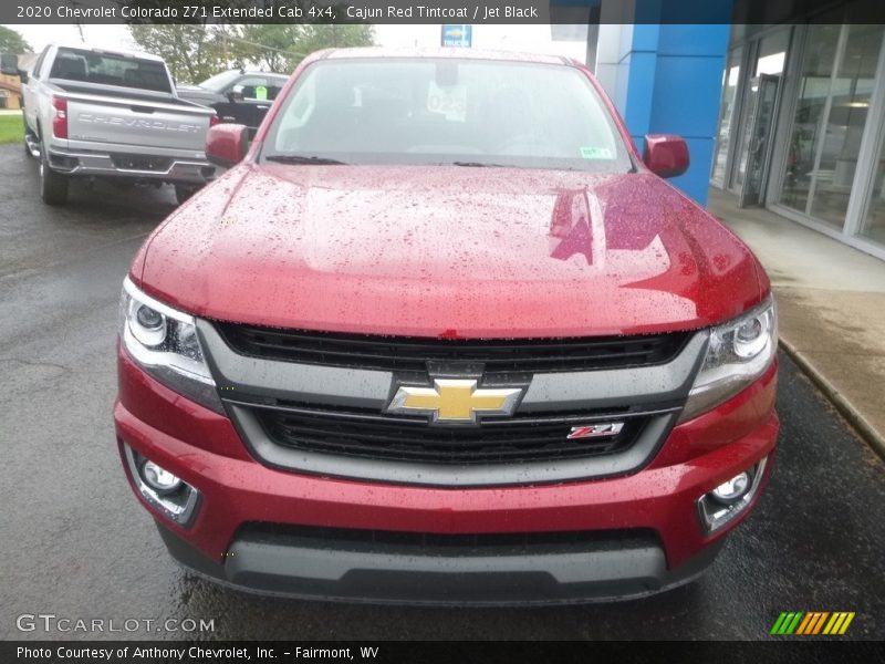 Cajun Red Tintcoat / Jet Black 2020 Chevrolet Colorado Z71 Extended Cab 4x4